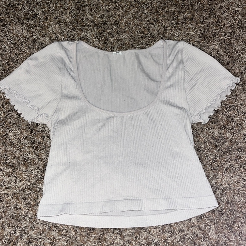 White Women’s Cropped T-shirt